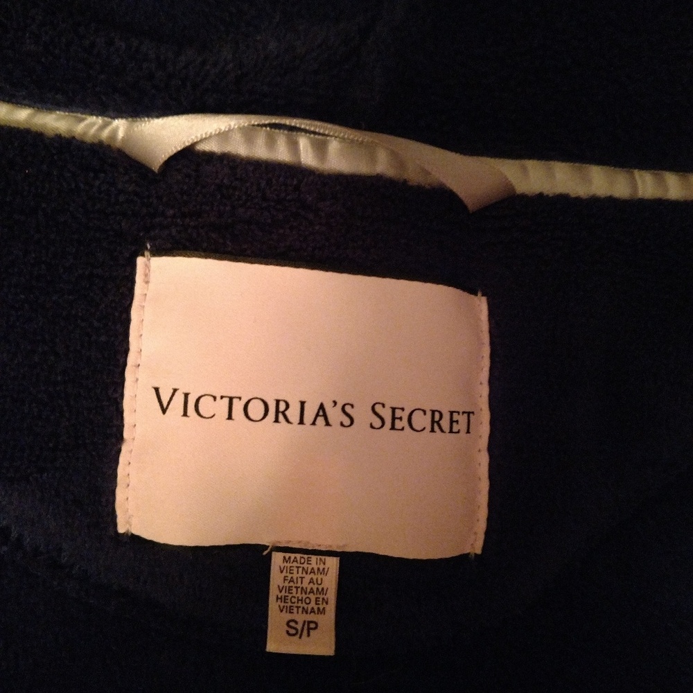 Victoria Secret soft robe Navy Blue